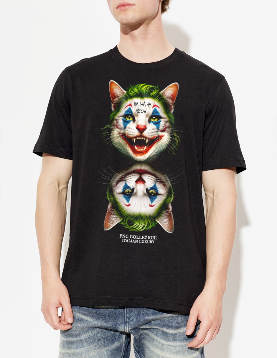 Playera cuello redondo para hombre