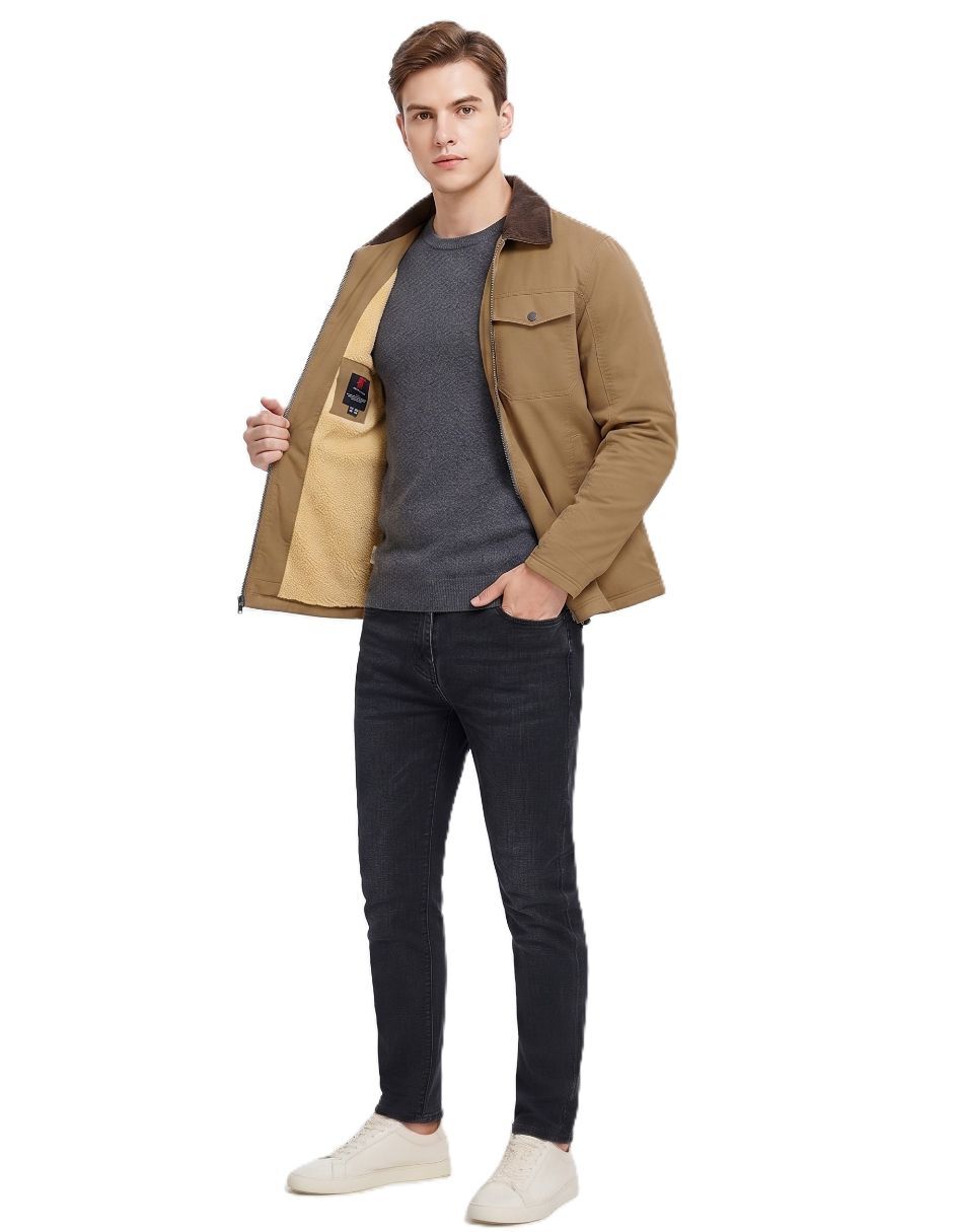 Chamarra casual para hombre 5