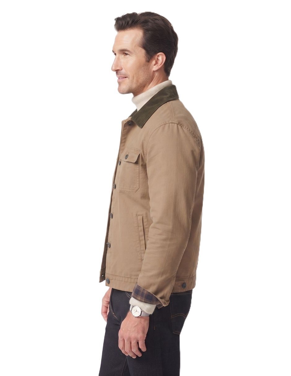 Chamarra casual para hombre 5