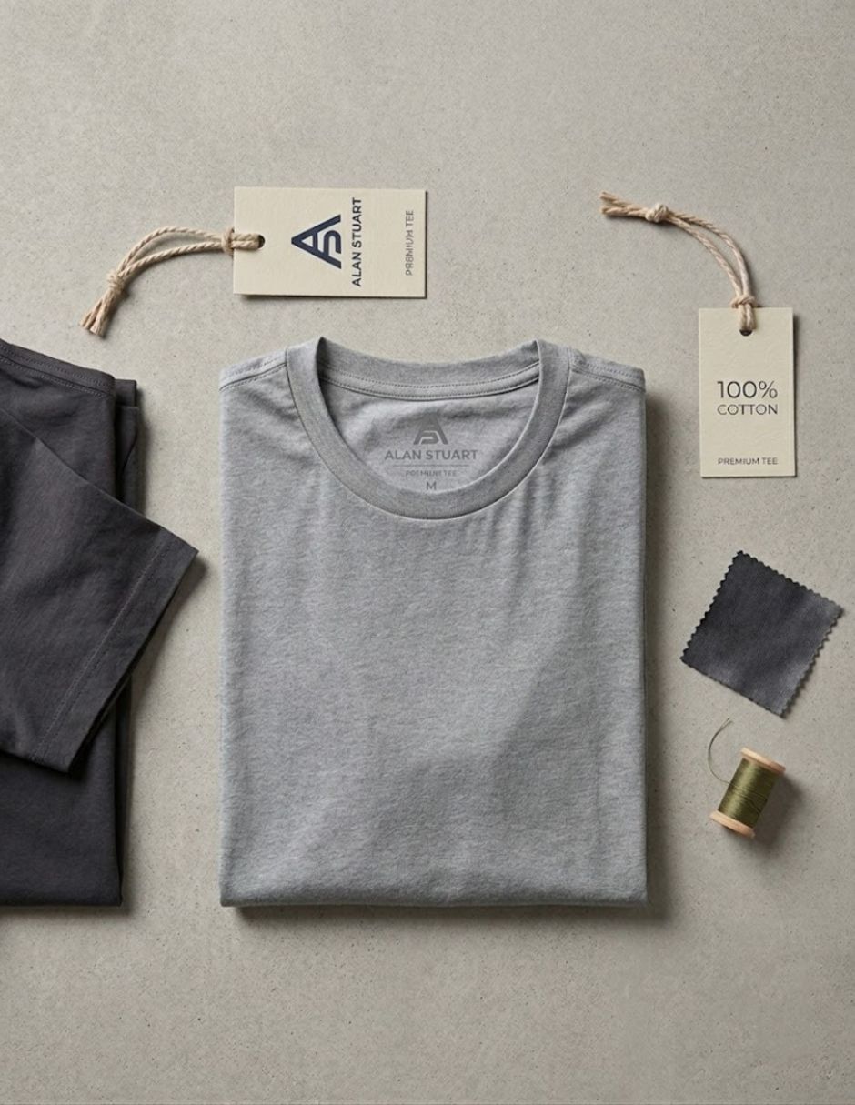 Playera cuello redondo para hombre 2