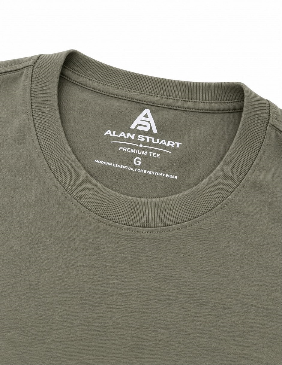 Playera cuello redondo para hombre