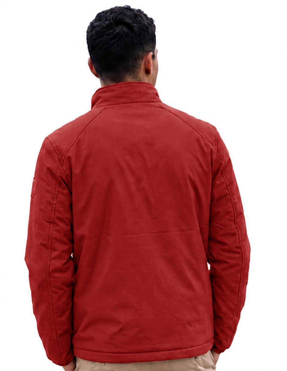 Chamarra casual sin capucha para hombre 4