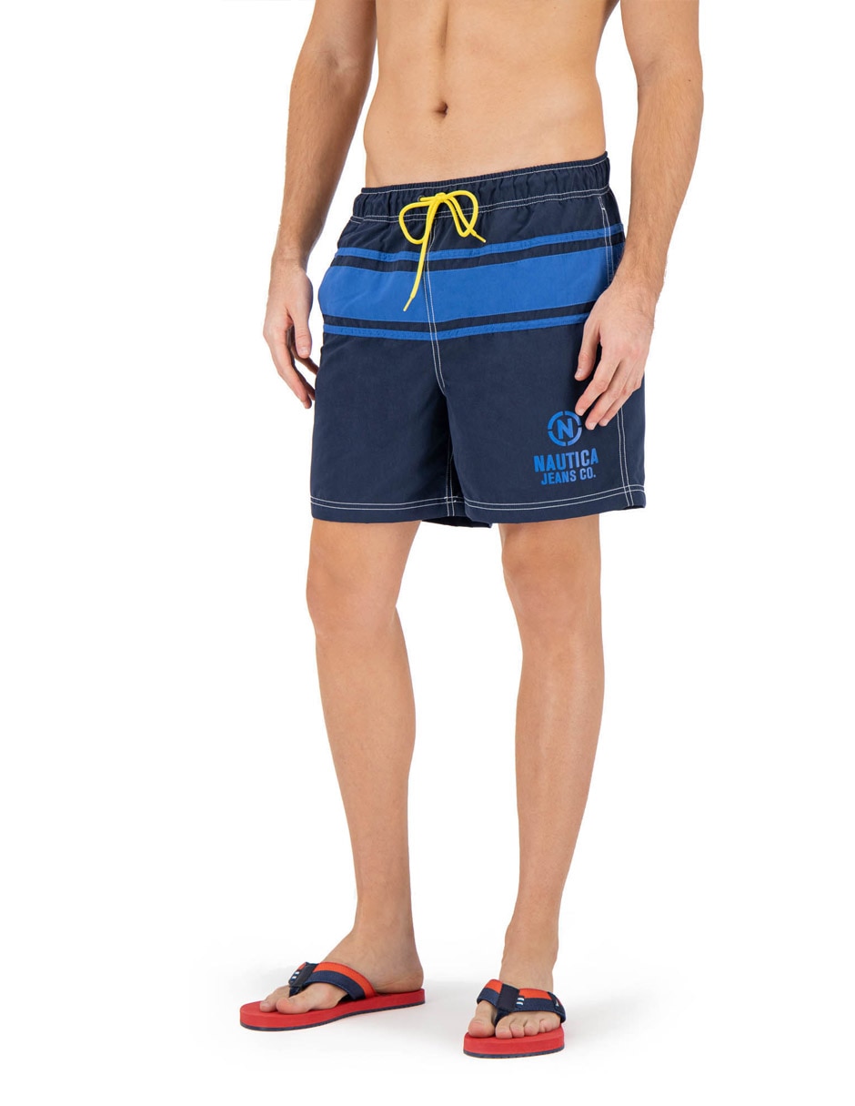 Traje de baño cordones decorativos para hombre 3