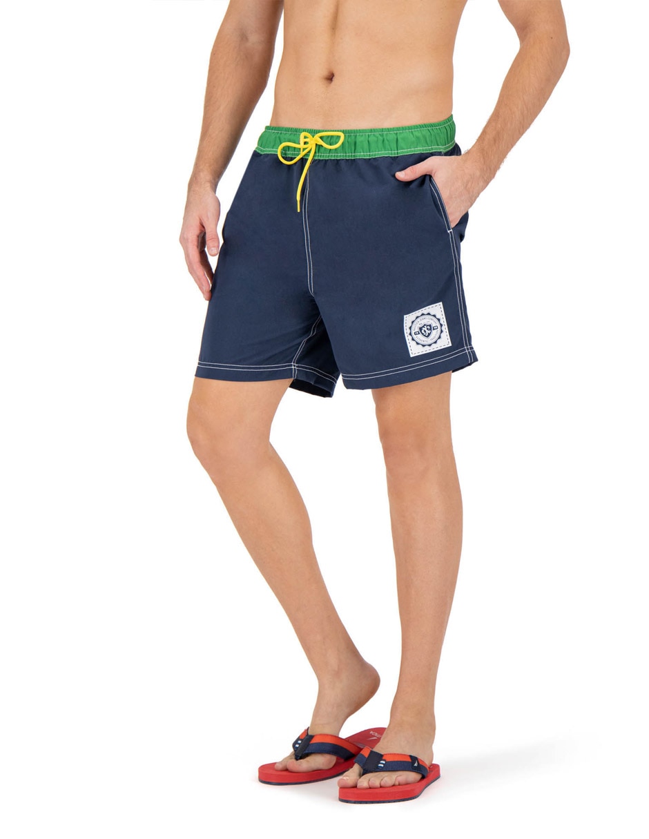 Traje de baño cordones decorativos para hombre 3
