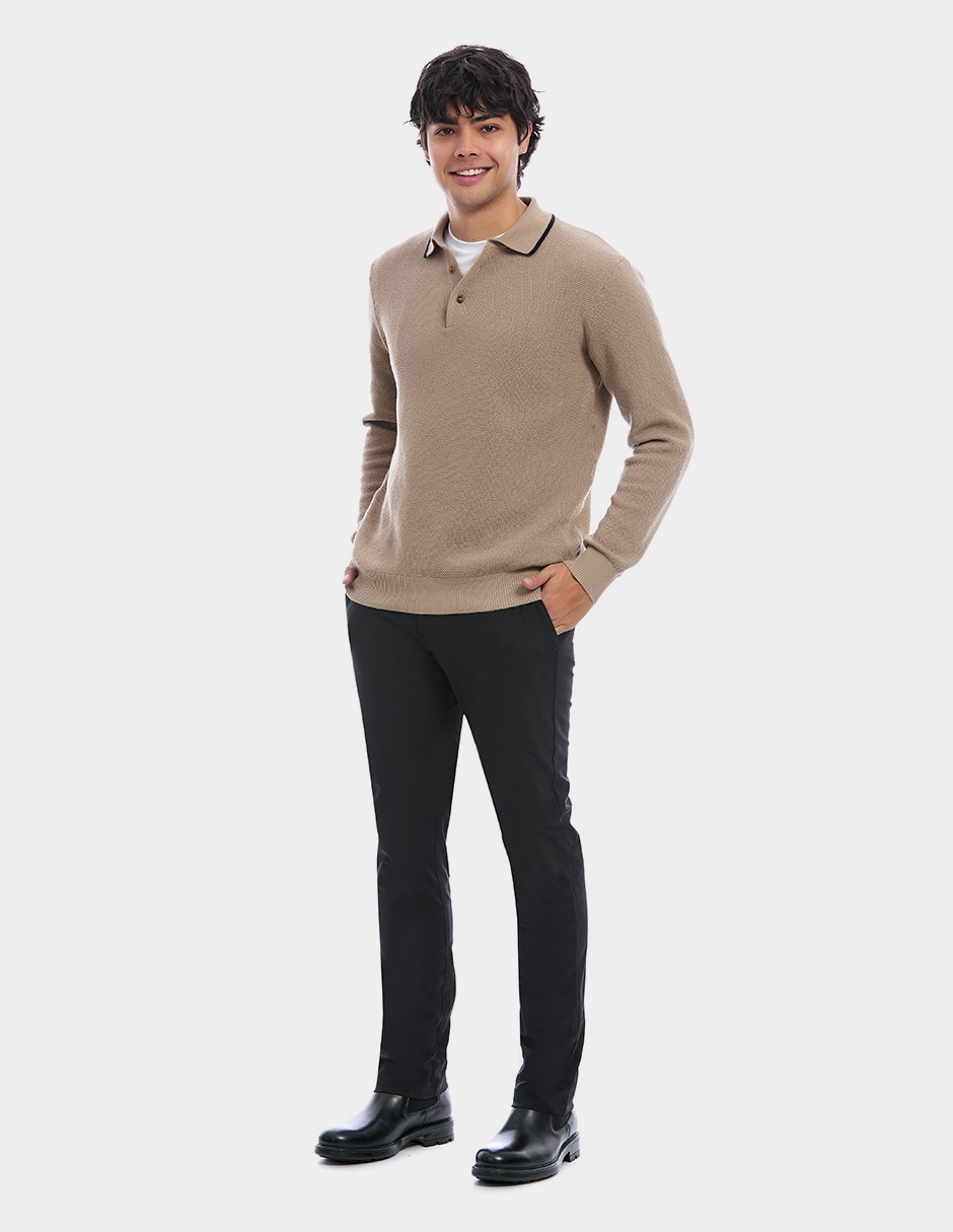Playera cuello polo para hombre 4