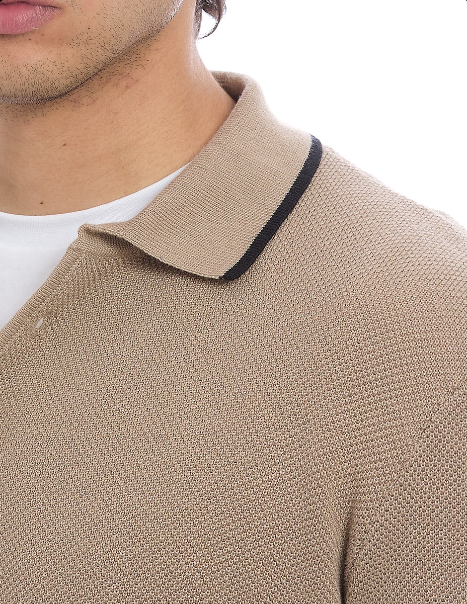Playera cuello polo para hombre 5