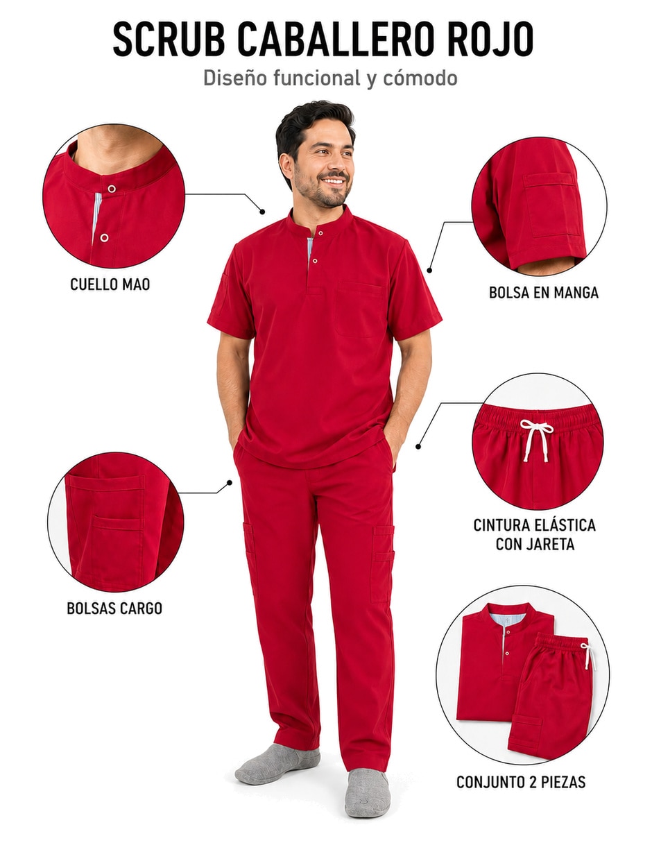 Pijama quirúrgica para hombre 3