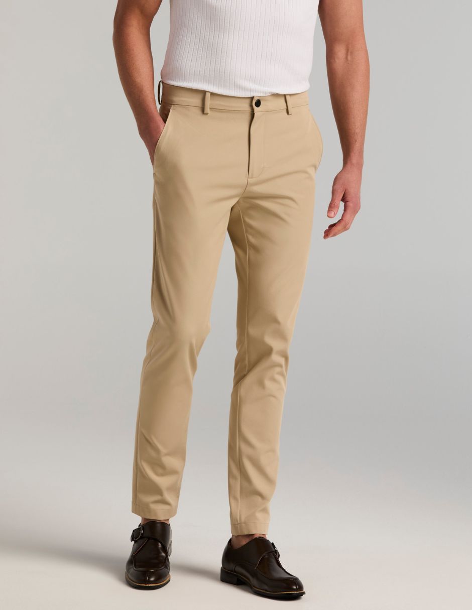 Pantalón casual slim para hombre