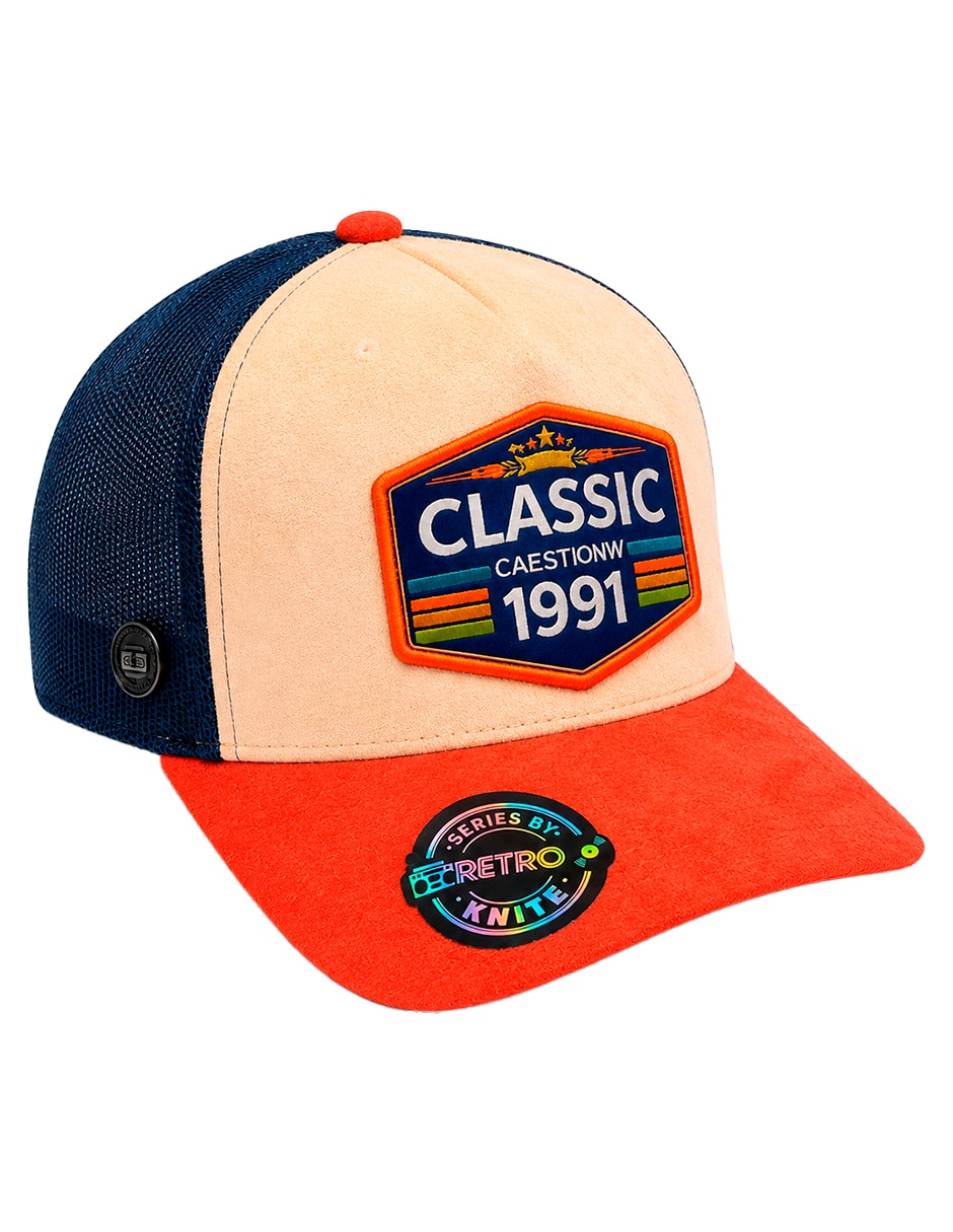 Gorra visera curva snapback casual para hombre