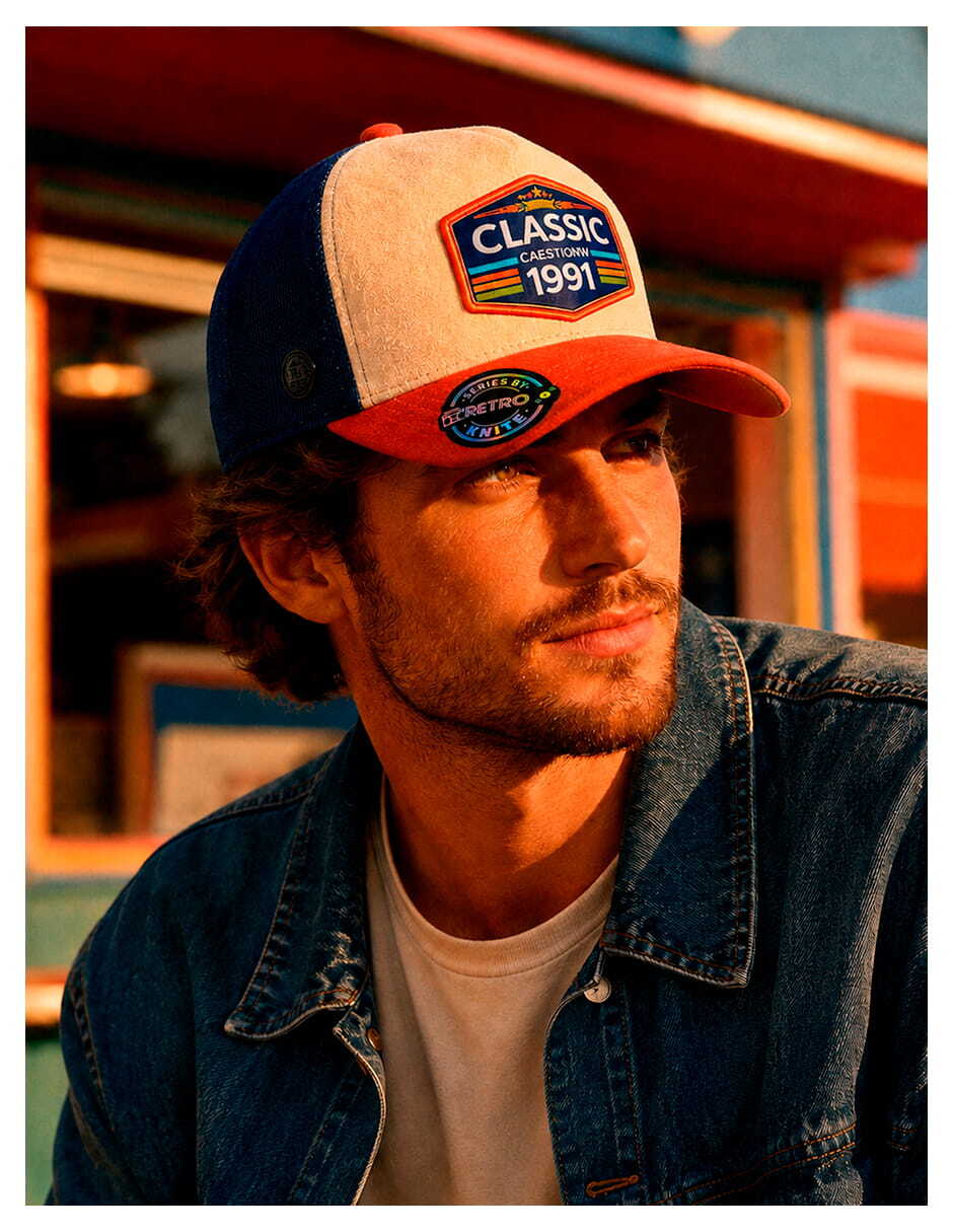 Gorra visera curva snapback casual para hombre 5