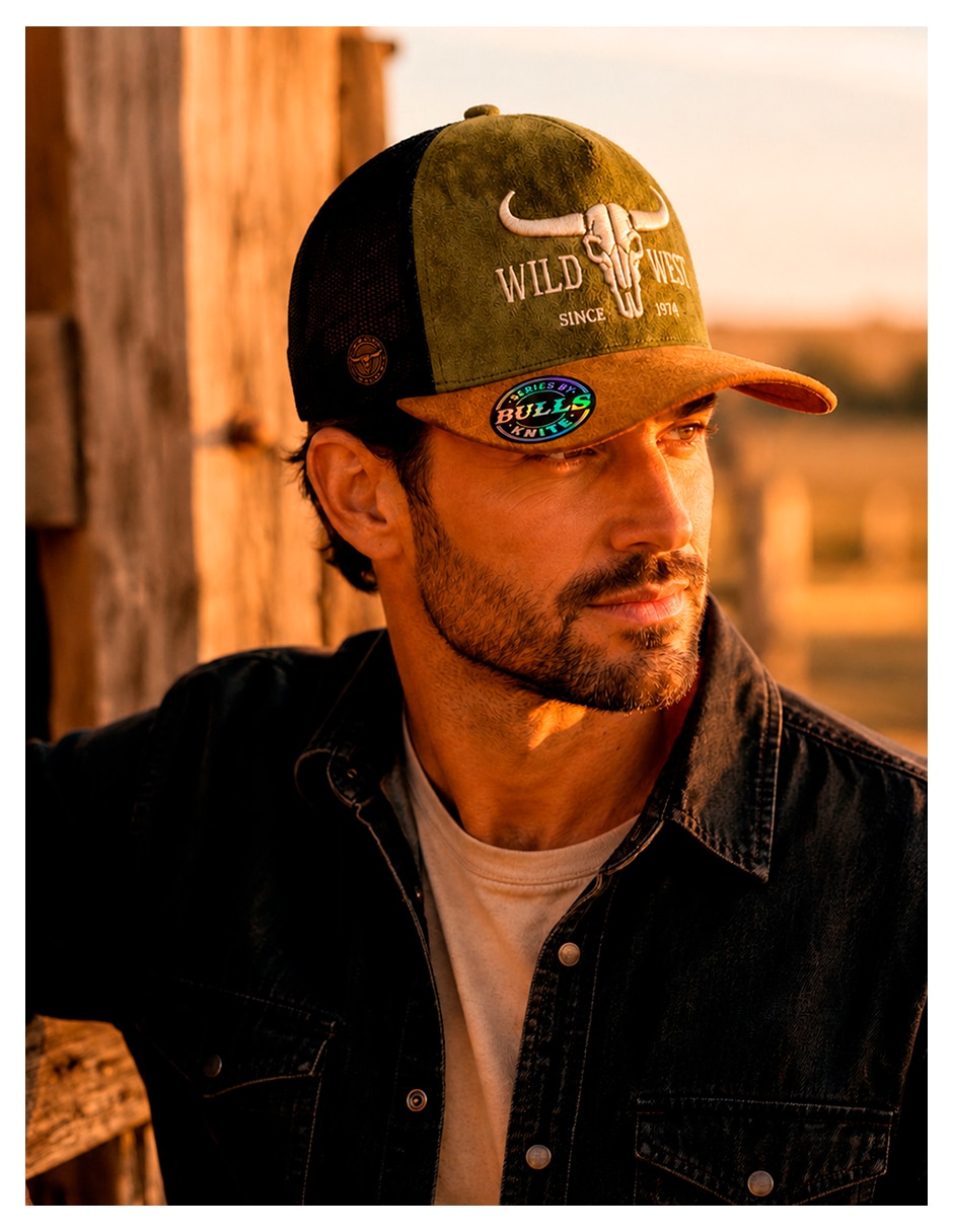 Gorra visera curva snapback casual para hombre 6