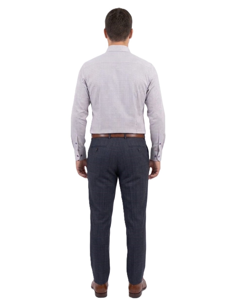 Camisa casual manga larga para hombre