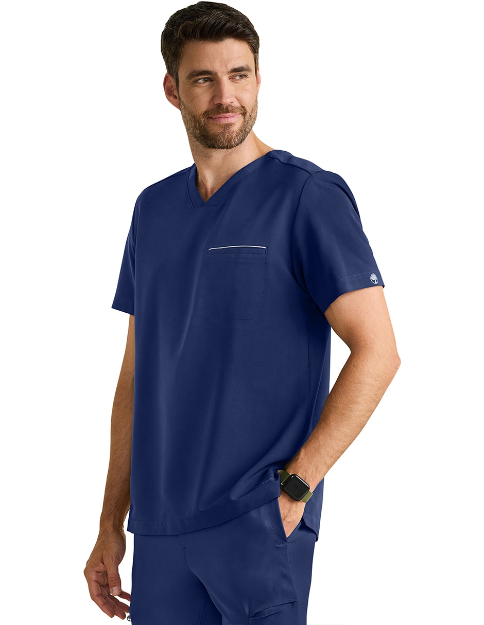 Pijama quirúrgica estilo regular para hombre 4