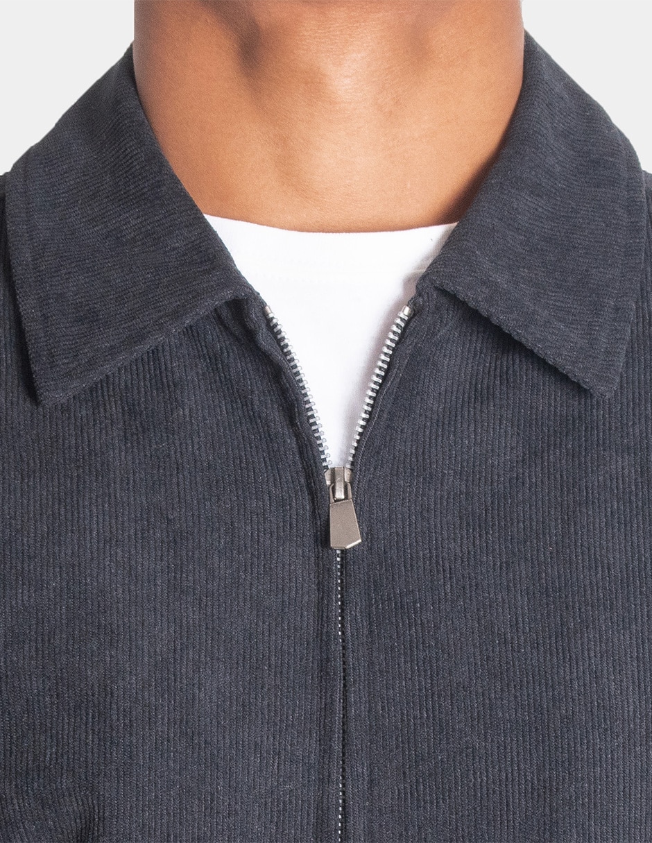 Chamarra casual sin capucha para hombre 2