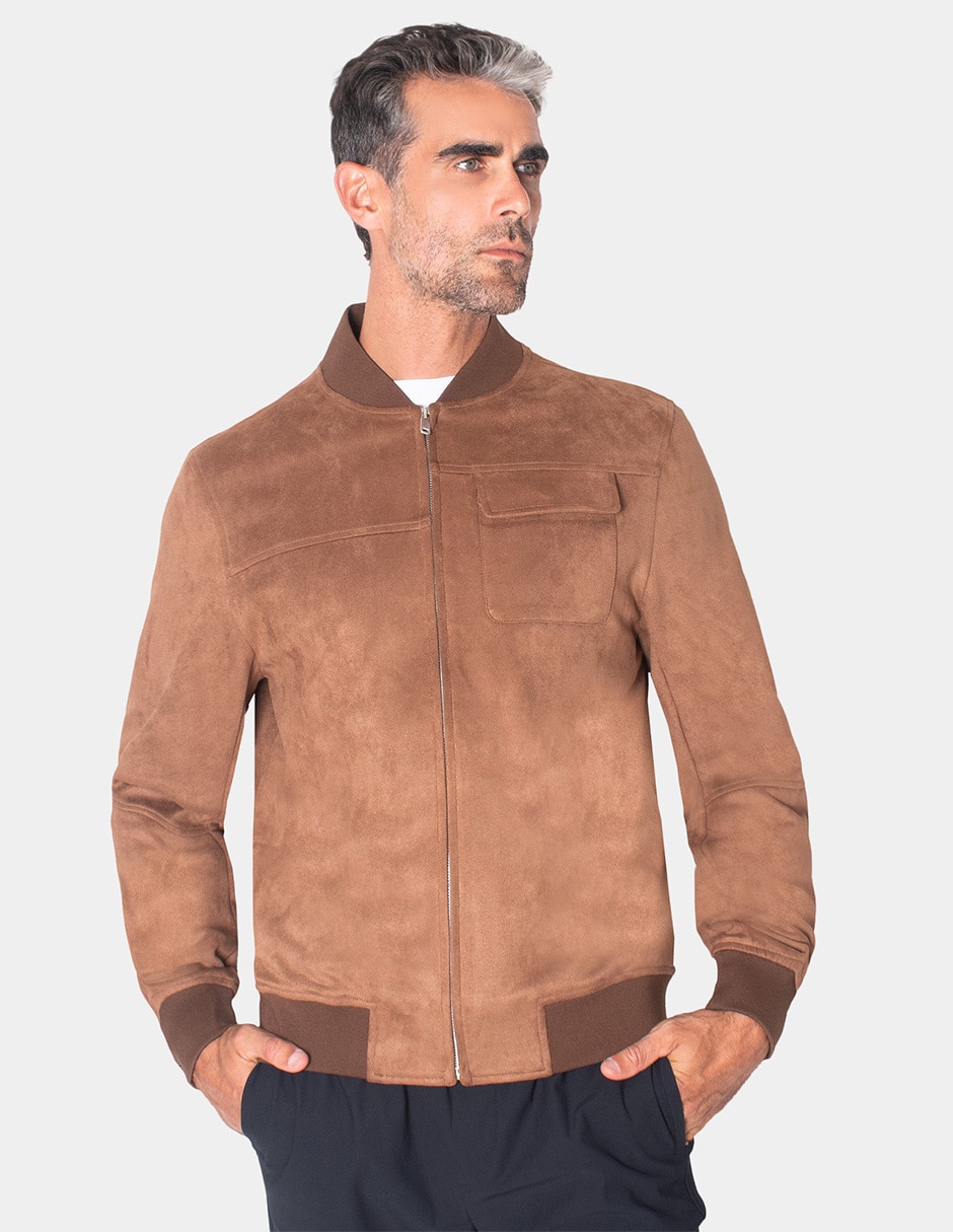 Chamarra casual sin capucha para hombre Chamarra casual sin capucha para hombre
