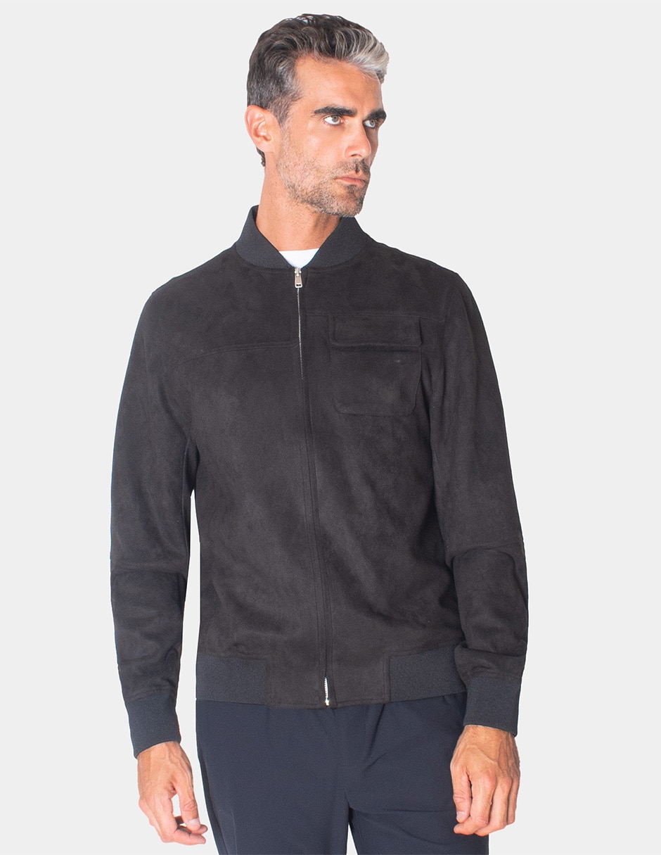 Chamarra casual sin capucha para hombre 1