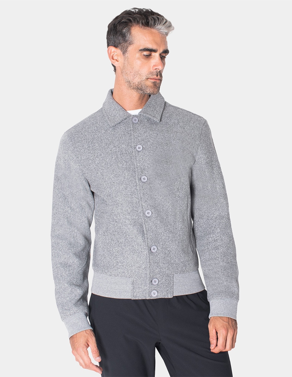 Chamarra casual sin capucha para hombre 6
