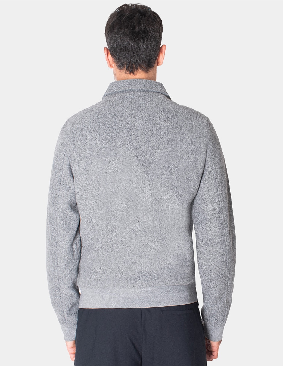 Chamarra casual sin capucha para hombre 5