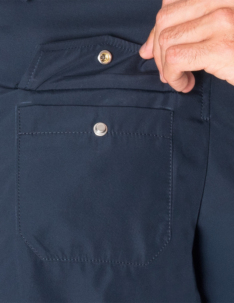 Chamarra casual sin capucha para hombre 2