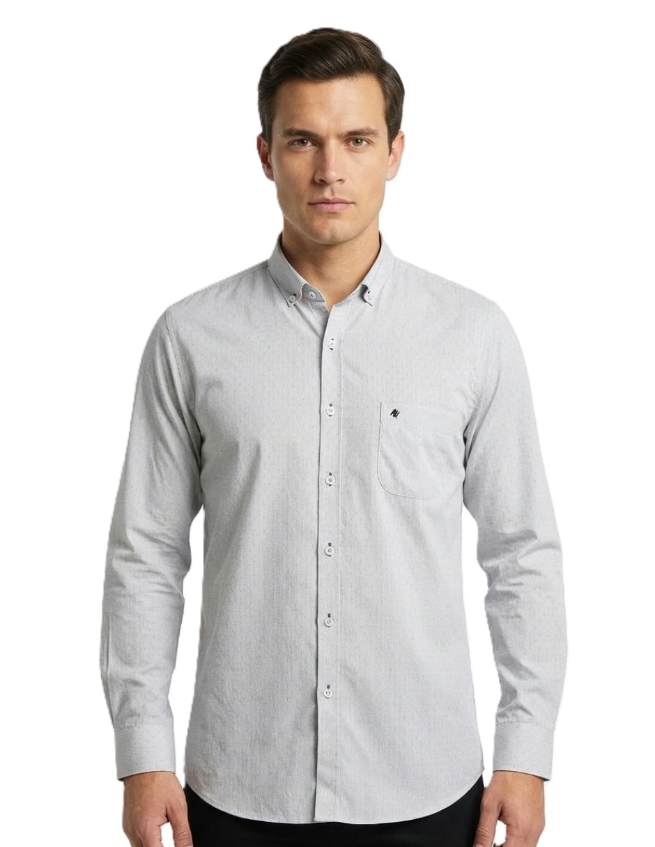 Camisa casual manga larga para hombre Camisa casual manga larga para hombre