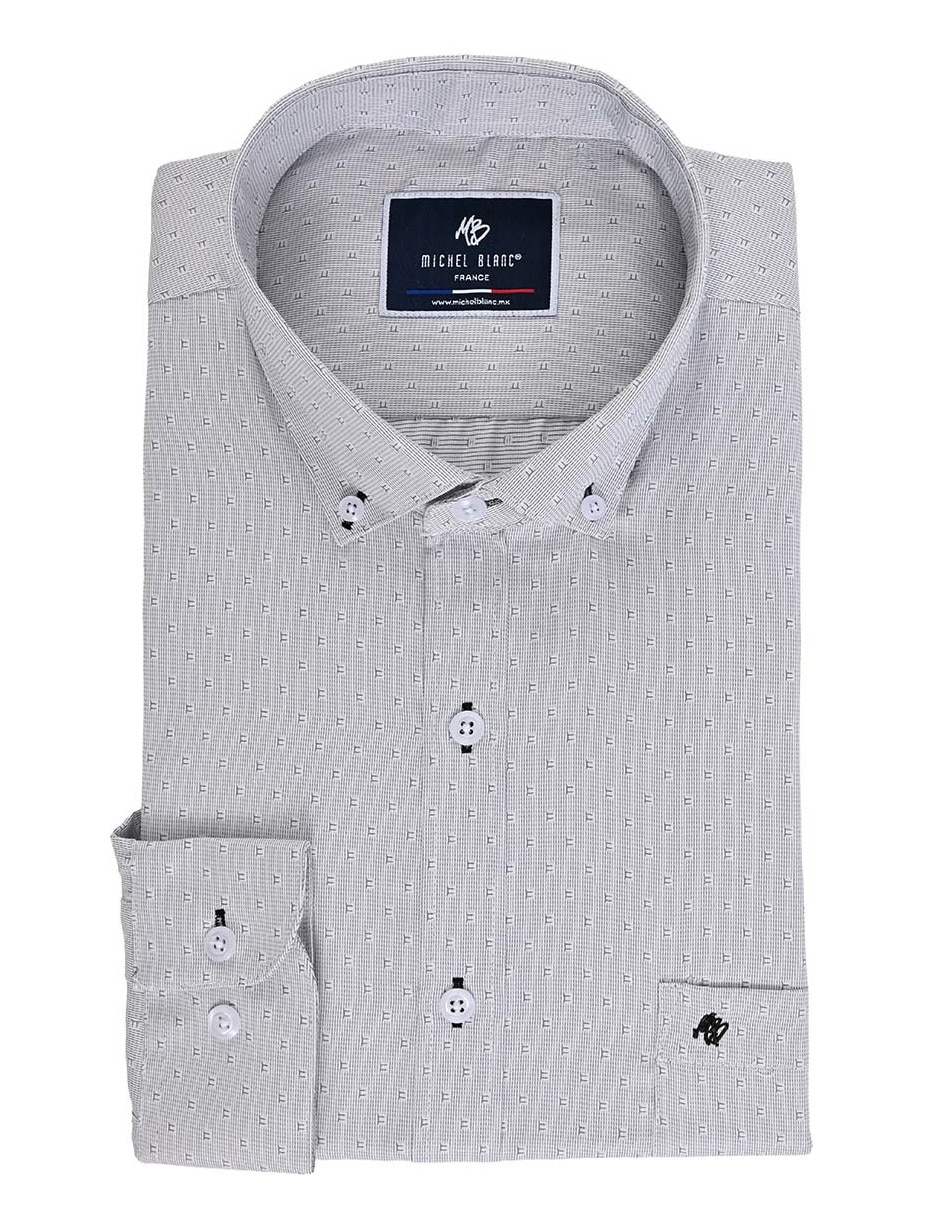 Camisa casual manga larga para hombre 4