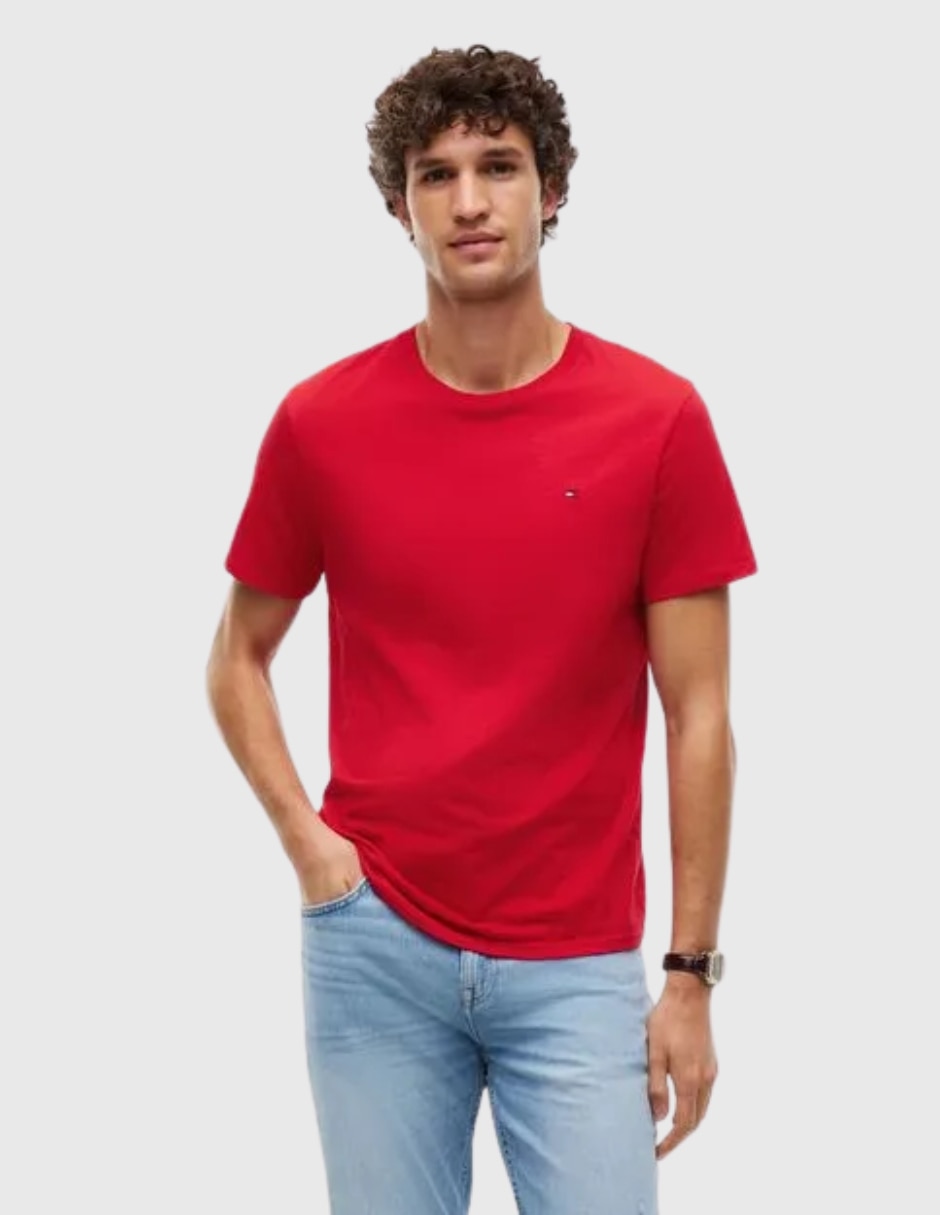 Playera Tommy Hilfiger cuello redondo para hombre