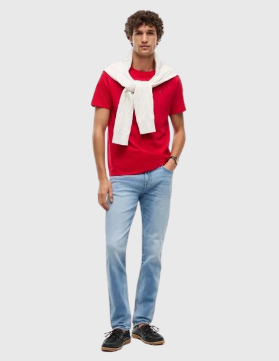 Playera Tommy Hilfiger cuello redondo para hombre 5