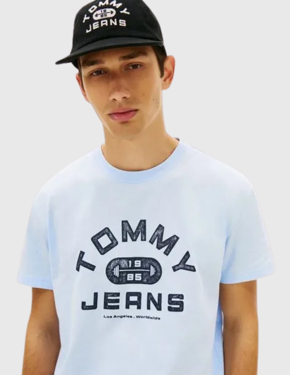 Playera cuello redondo para hombre 4
