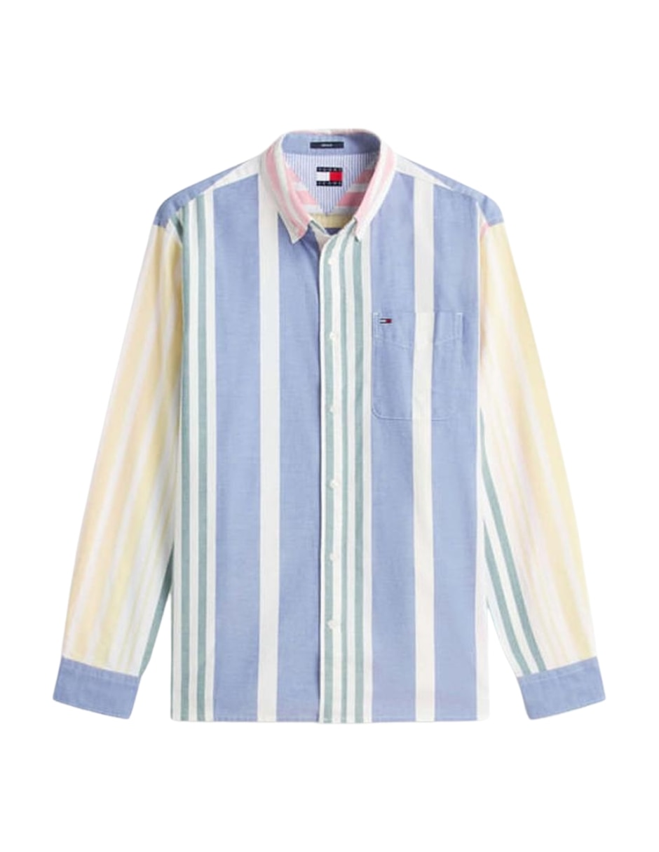 Camisa Casual Sin colección de (si aplica) Algodón manga Larga para hombre