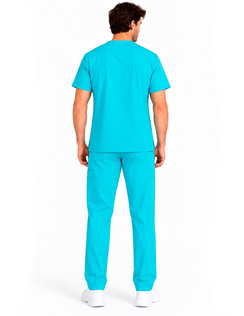 Pijama quirúrgica estilo regular para hombre 3
