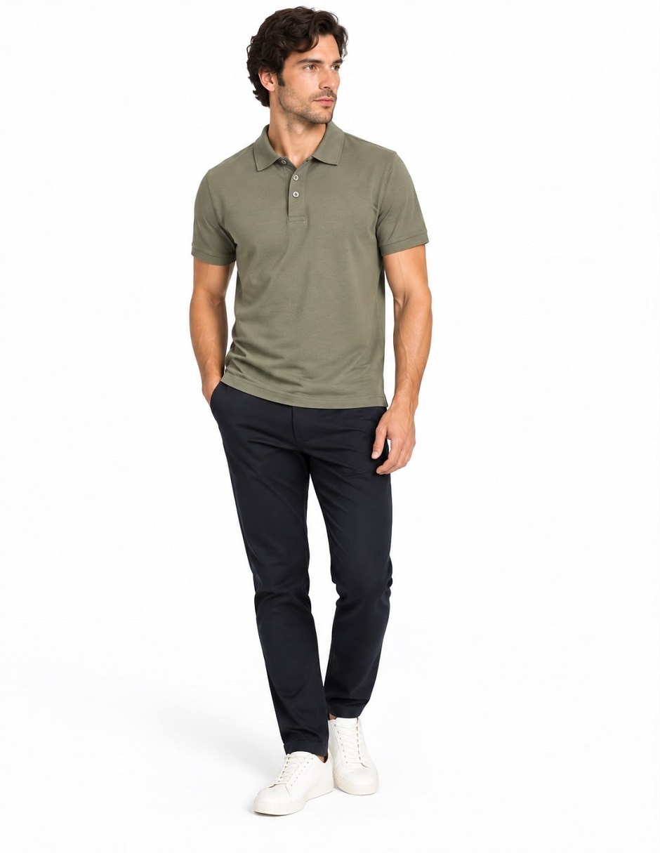 Playera tipo polo para hombre