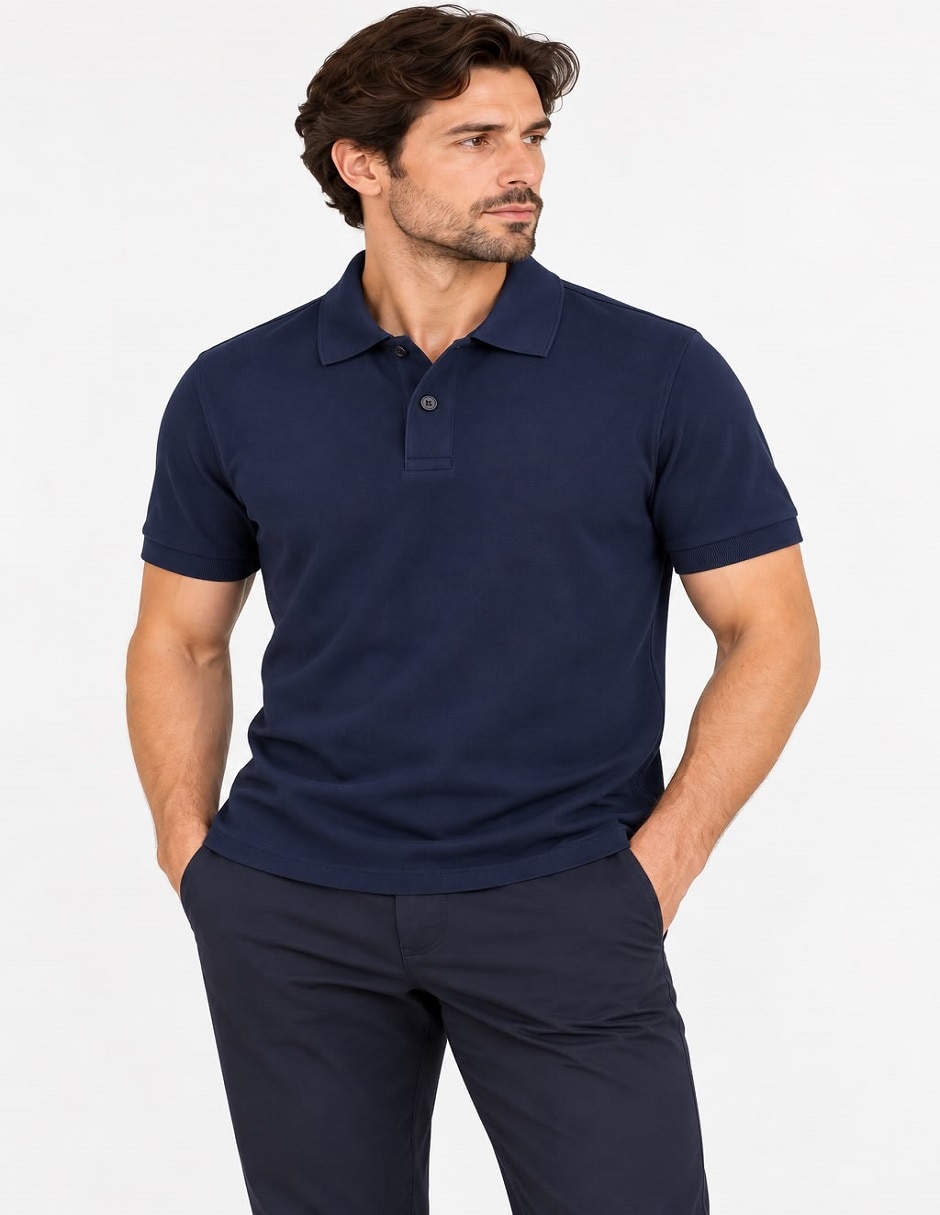 Playera tipo polo para hombre
