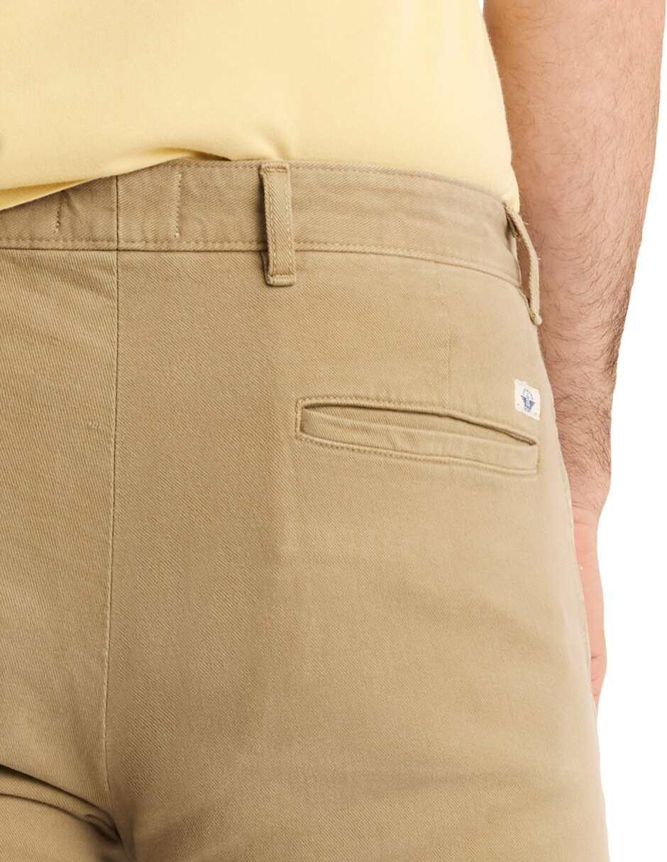 Chamarra casual de algodón con bolsillos para hombre 5
