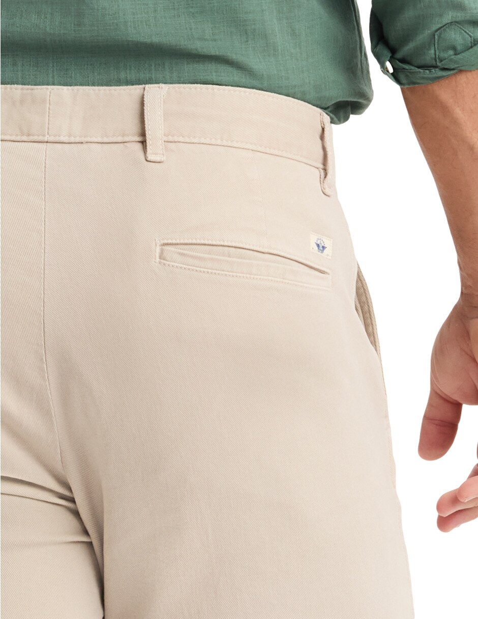 Chamarra casual de algodón con bolsillos para hombre 5