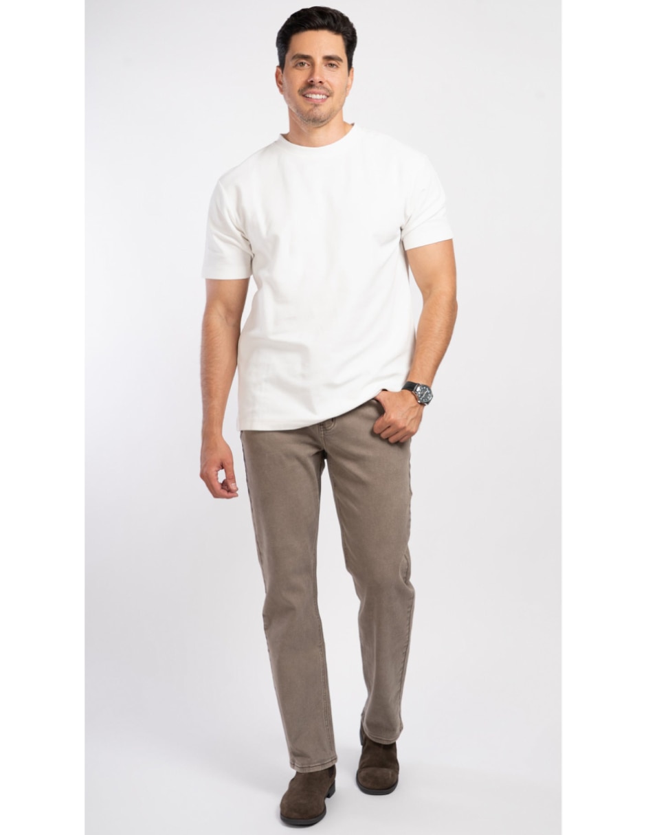 Jeans regular recto para hombre