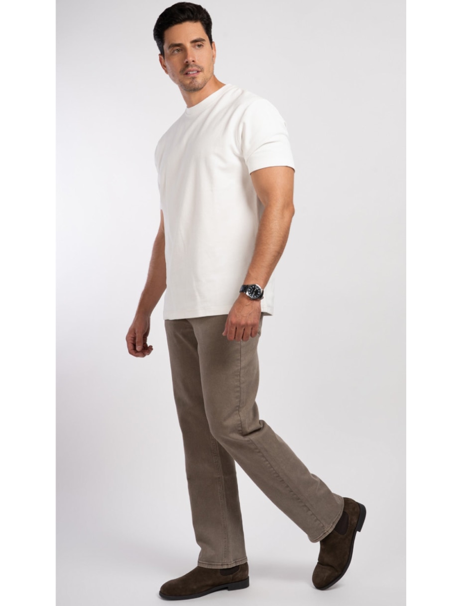 Jeans regular recto para hombre