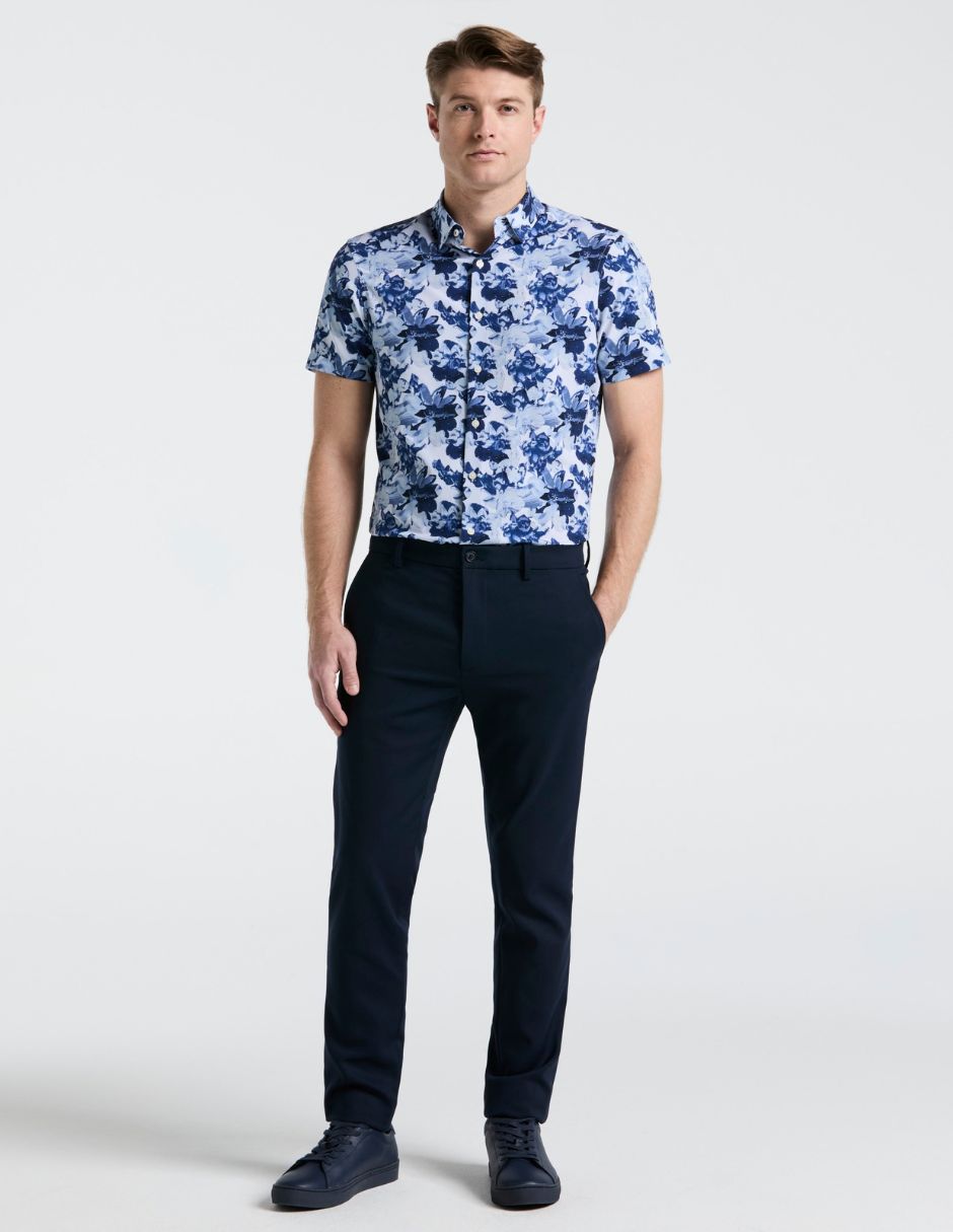 Pantalón business casual chino slim para hombre 4