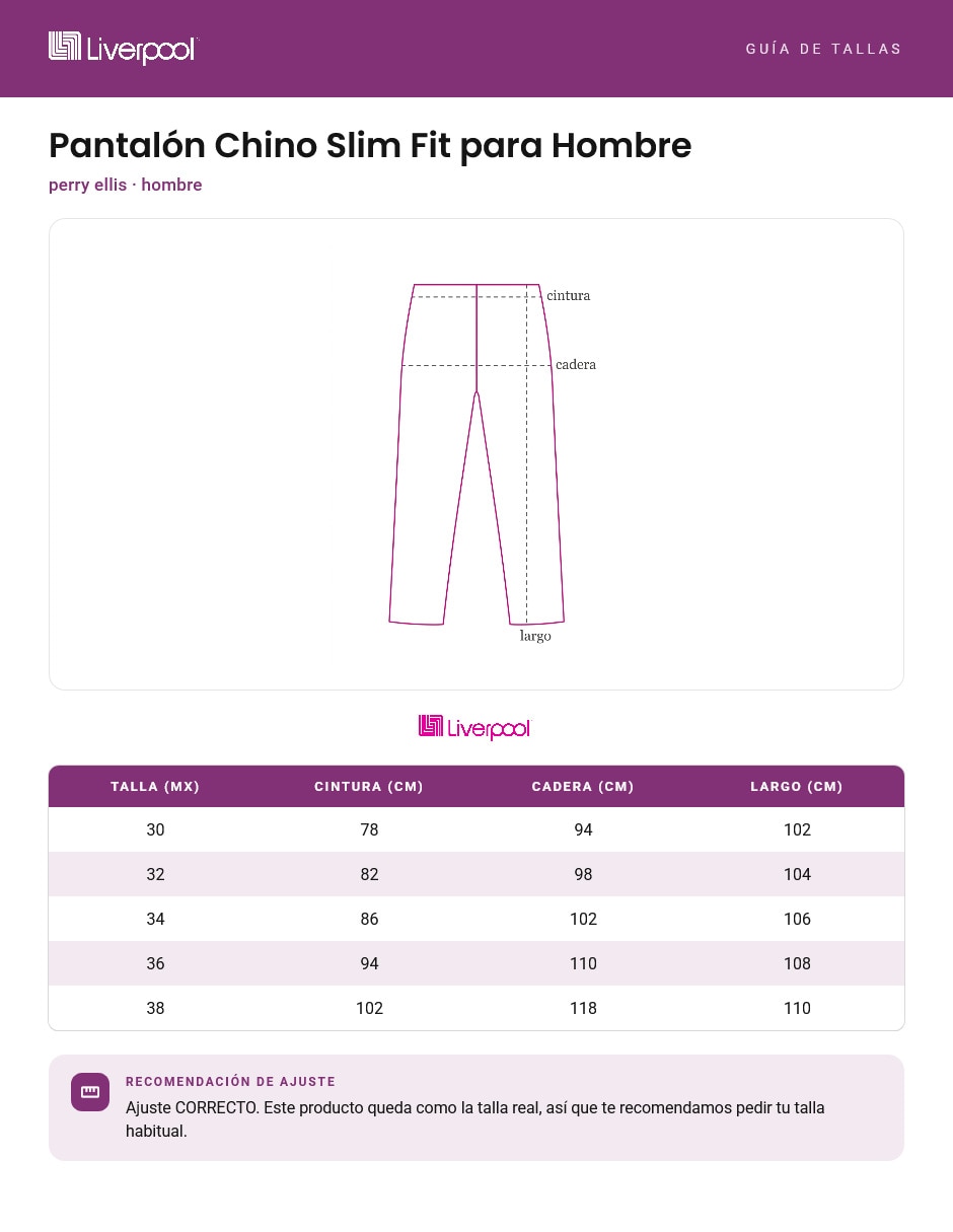 Pantalón business casual chino slim para hombre 2