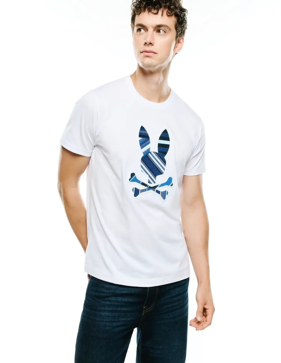 Playera cuello redondo para hombre