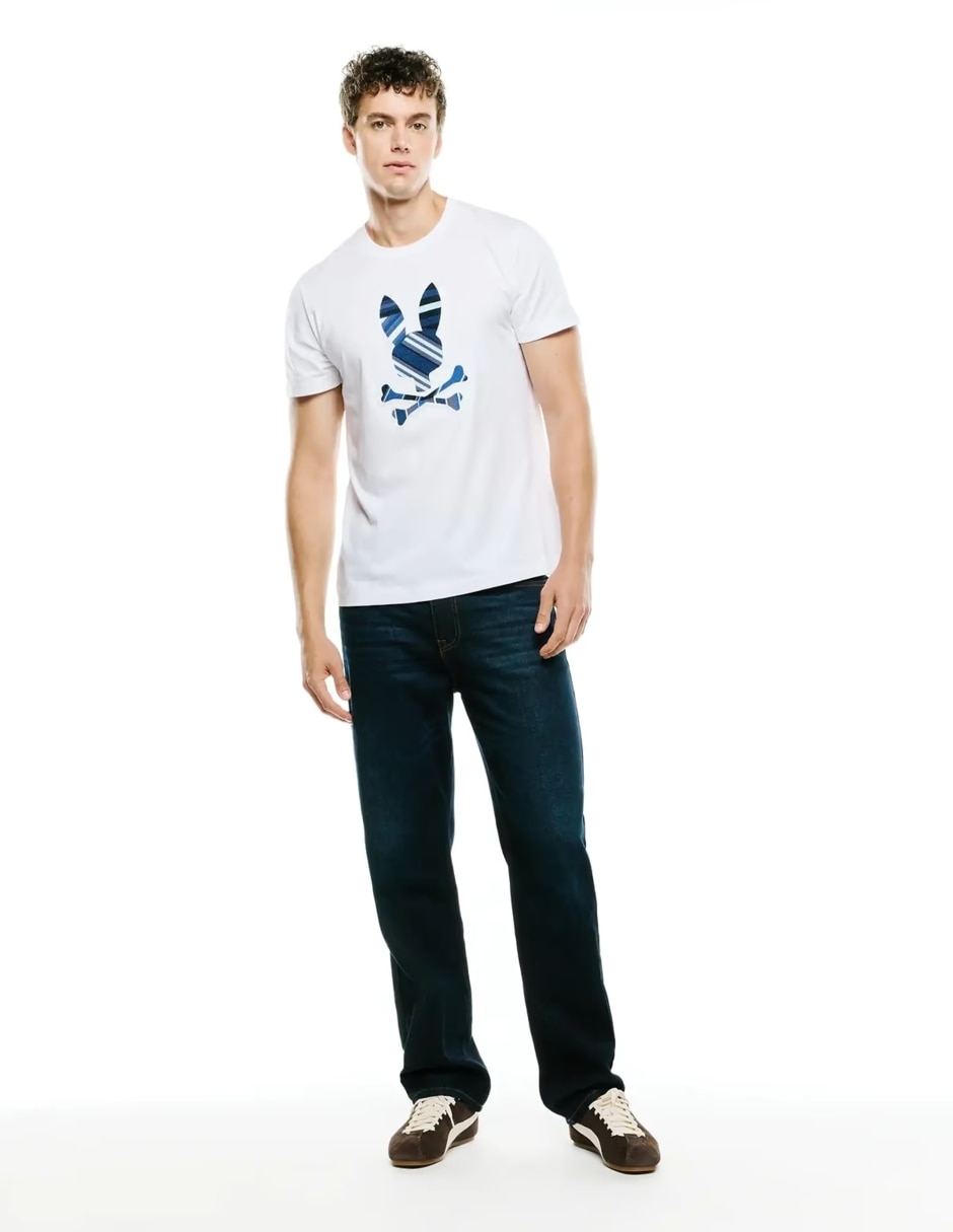 Playera cuello redondo para hombre