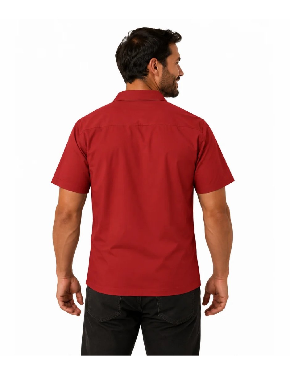 Camisa casual manga corta para hombre 2