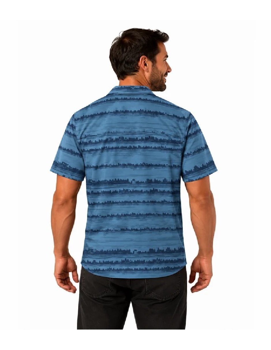 Camisa casual manga corta para hombre 2
