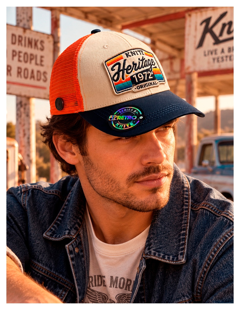 Gorra visera curva snapback casual para hombre 7