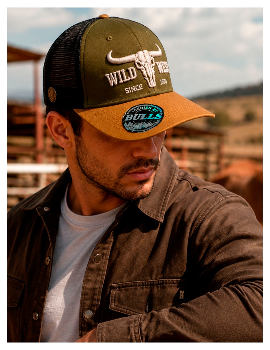 Gorra visera curva snapback casual toro para hombre 7