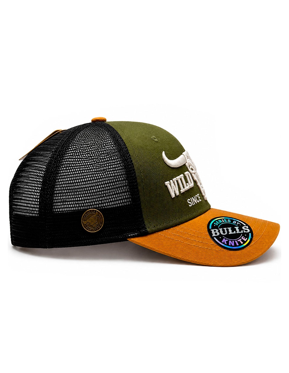 Gorra visera curva snapback casual toro para hombre 4