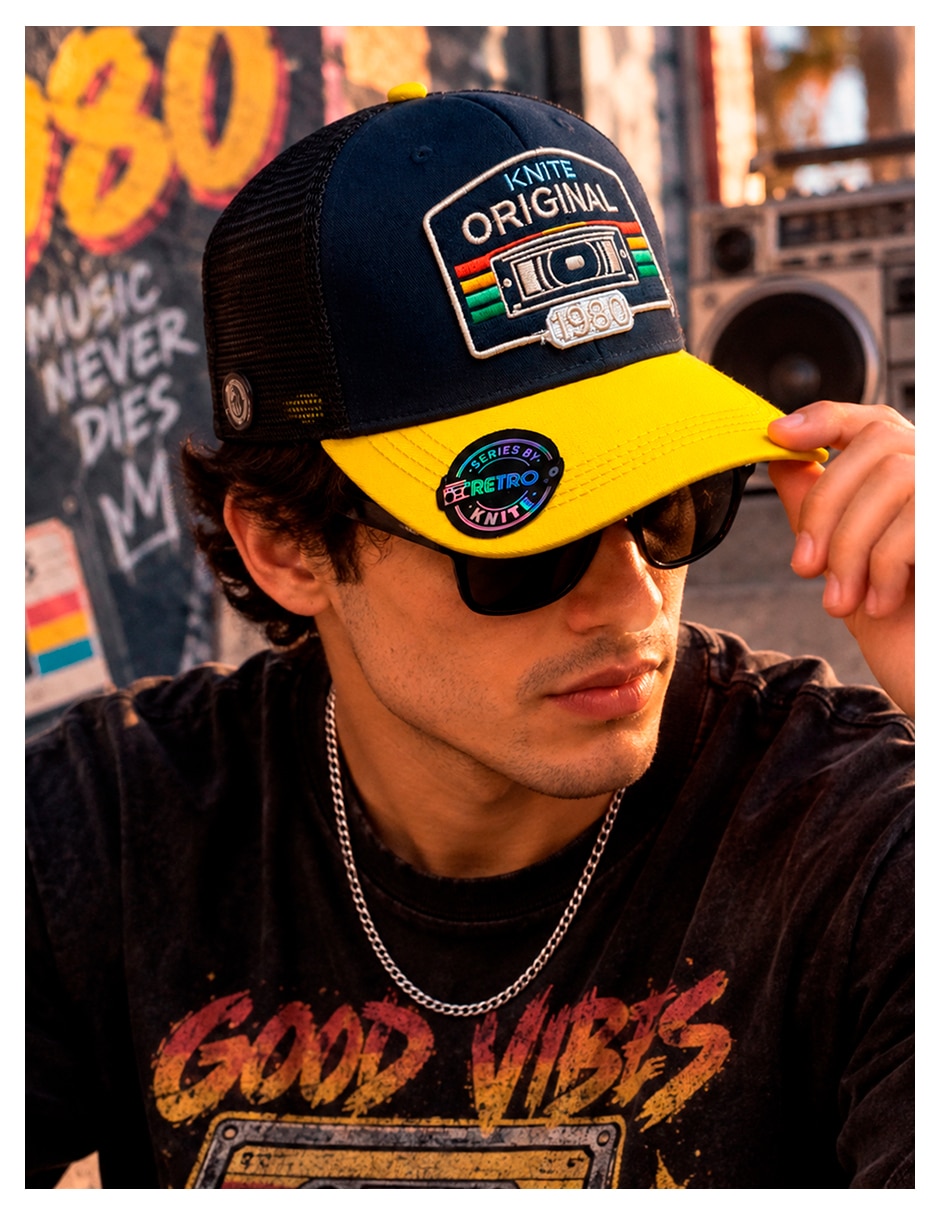 Gorra visera curva snapback casual para hombre 6