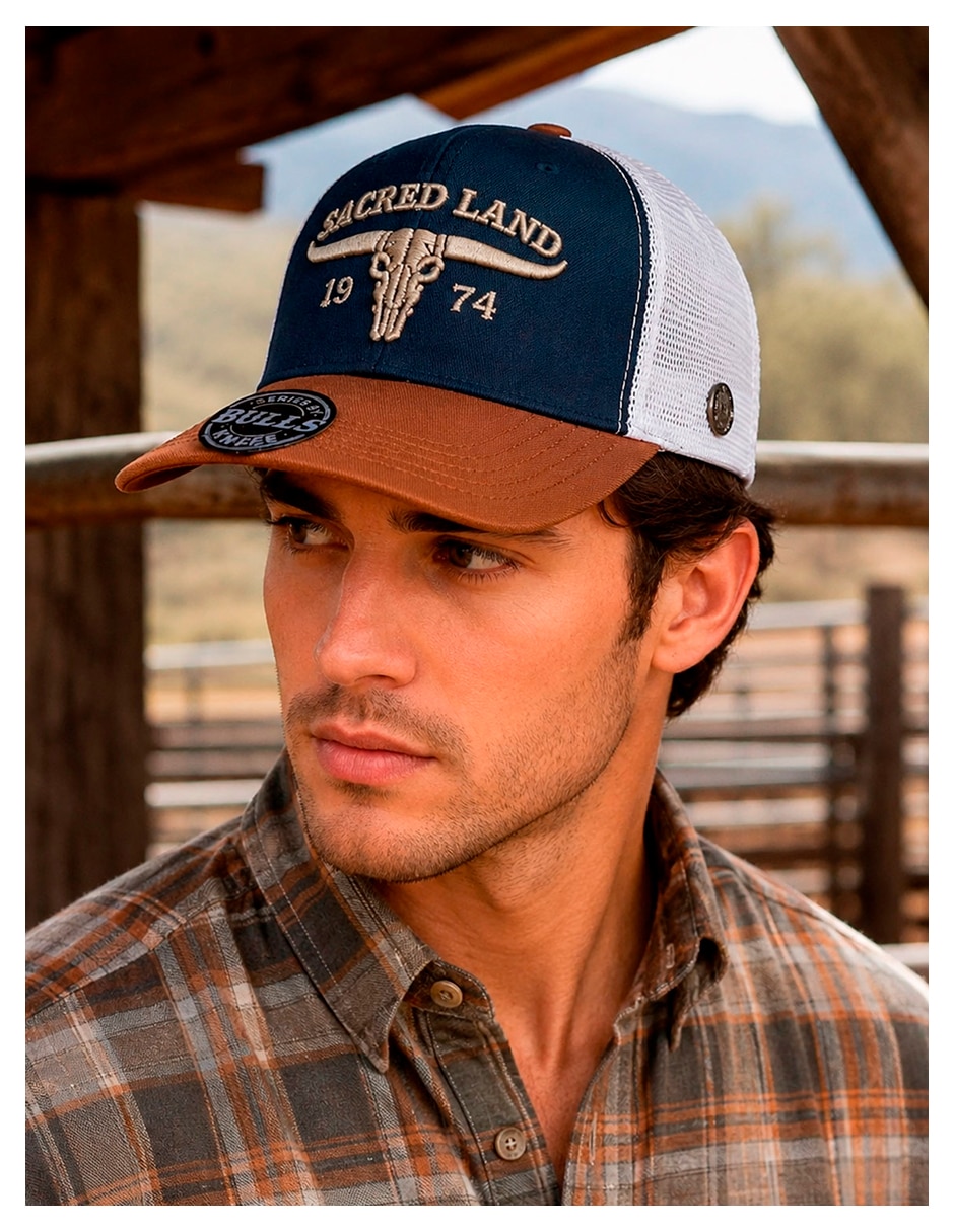 Gorra visera curva snapback casual toro para hombre 7