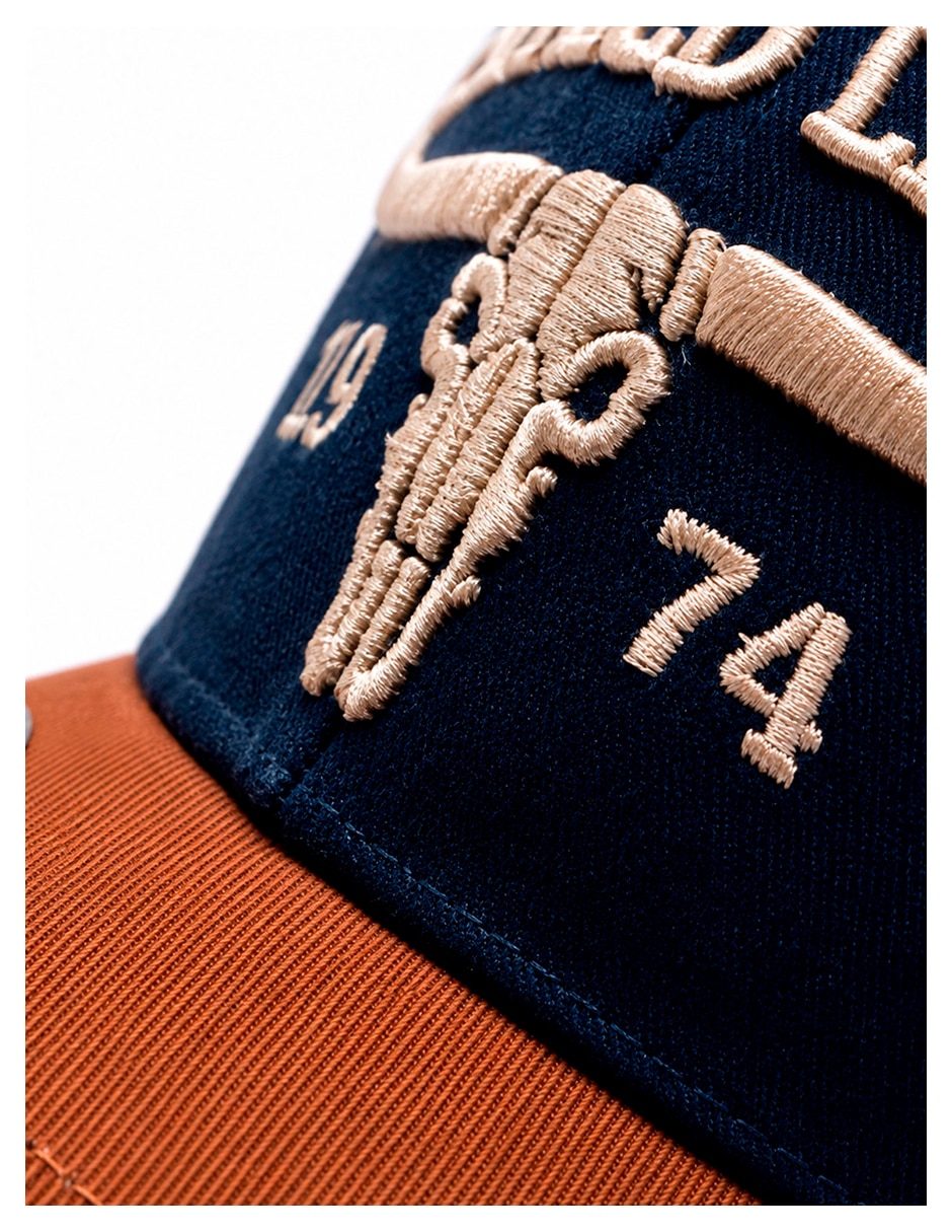 Gorra visera curva snapback casual toro para hombre 8