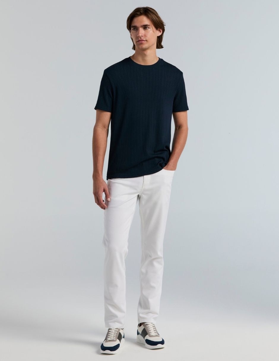 Playera cuello redondo para hombre 2