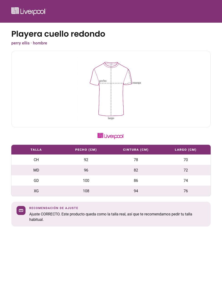 Playera cuello redondo para hombre 5